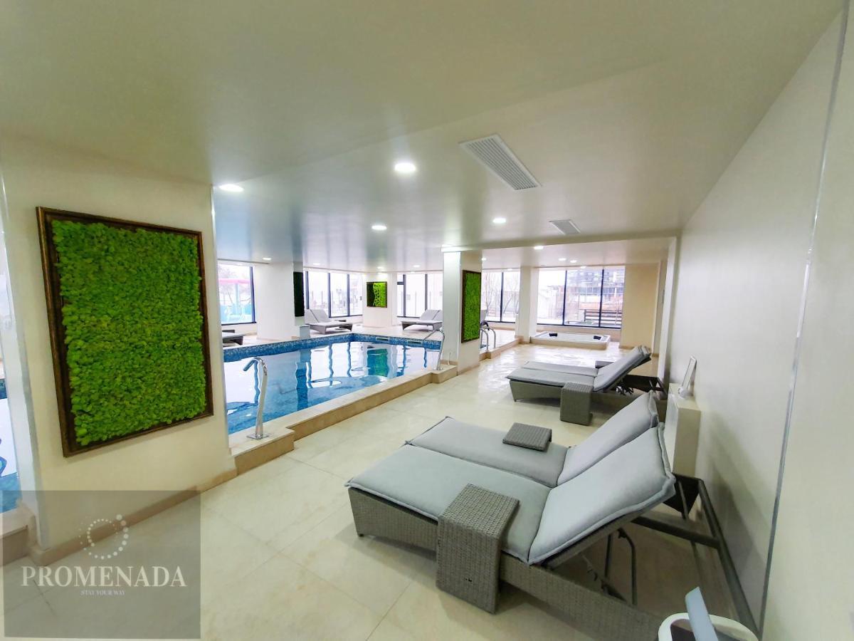 Panoramic Aparthotel Pool & Spa Mamaia Nord Navodari Ngoại thất bức ảnh